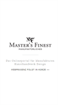 Mobile Screenshot of mastersfinest.com